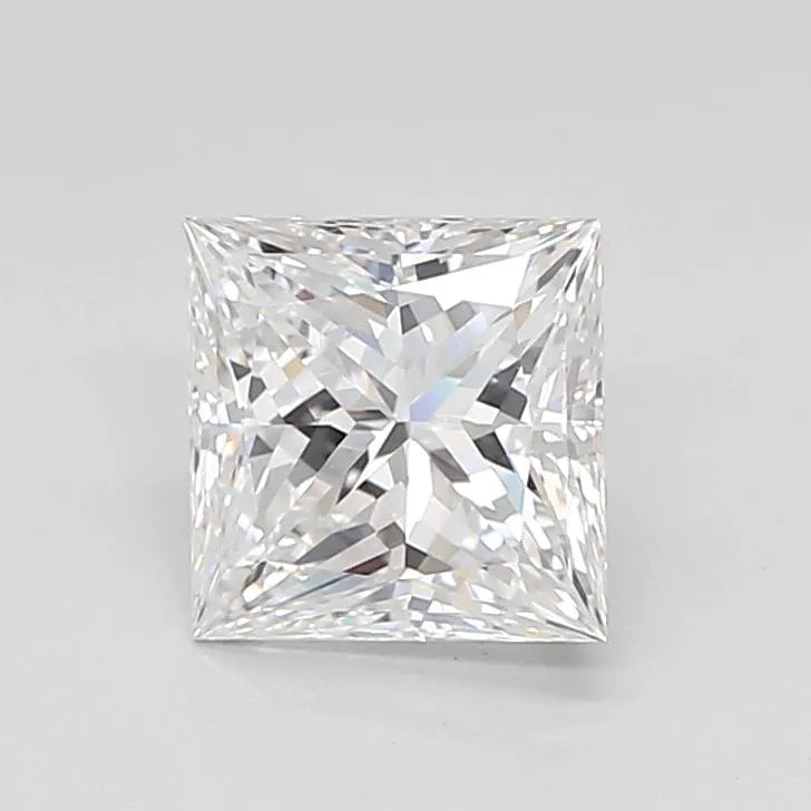 1.42ct Princess Lab Grown Diamond (Colour D, Clarity IF, Cut EX, IGI Certified)