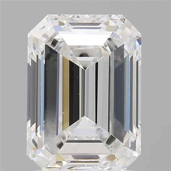 2.03ct Emerald Lab Grown Diamond (Colour E, Clarity VVS2, IGI Certified)