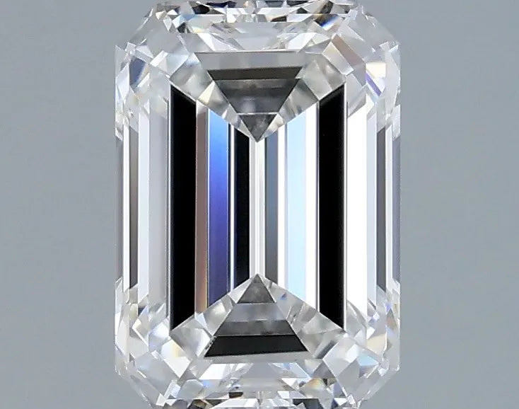 2.04ct Emerald Lab Grown Diamond (Colour E, Clarity IF, IGI Certified)