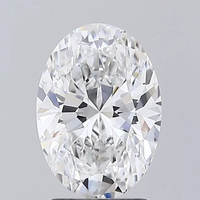 2.09ct Oval Lab Grown Diamond (Colour F, Clarity VS1, IGI Certified)