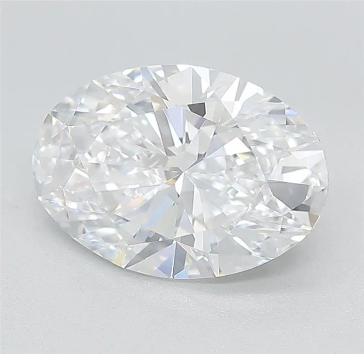 2.54ct Oval Lab Grown Diamond (Colour D, Clarity IF, Cut EX, IGI Certified)