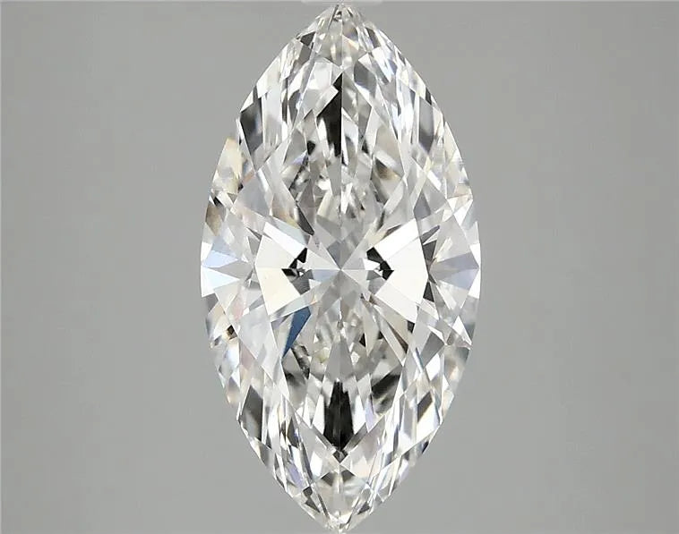 2.55ct Marquise Lab Grown Diamond (Colour G, Clarity VVS2, IGI Certified)