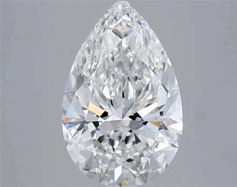 2.55ct Pear Lab Grown Diamond (Colour F, Clarity VS2, IGI Certified)