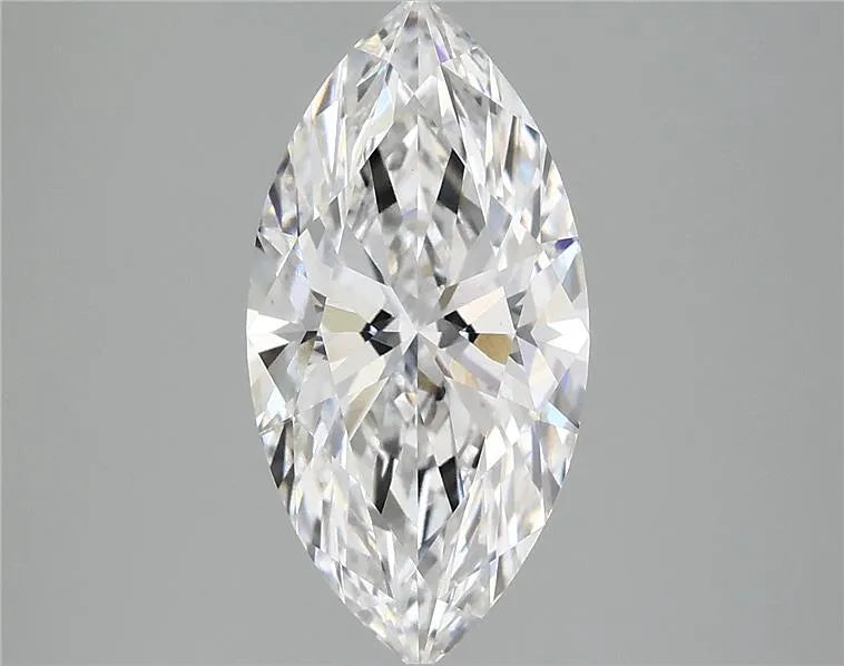 2.56ct Marquise Lab Grown Diamond (Colour D, Clarity VVS2, IGI Certified)
