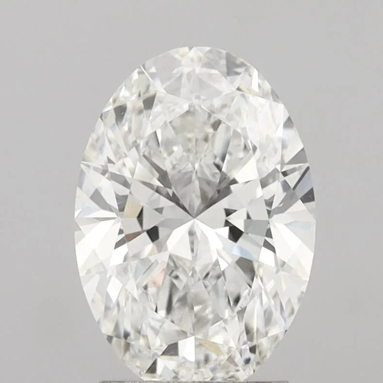 2.58ct Oval Lab Grown Diamond (Colour F, Clarity VVS2, IGI Certified)