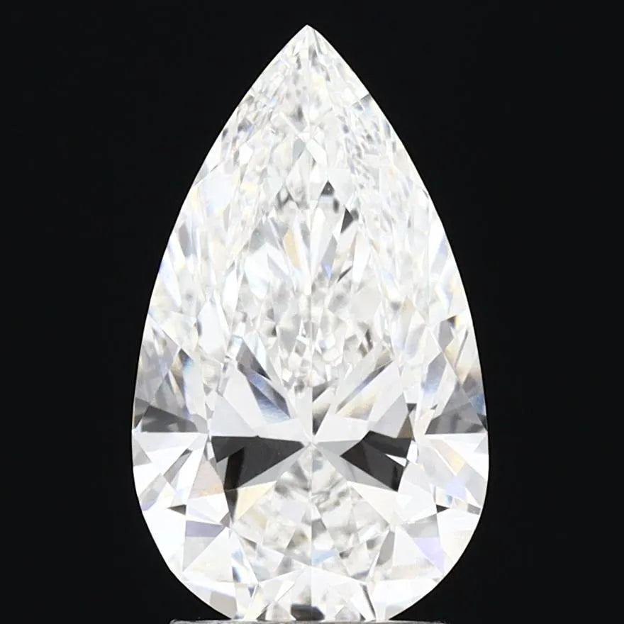 2.70ct Pear Lab Grown Diamond (Colour E, Clarity VS1, IGI Certified)