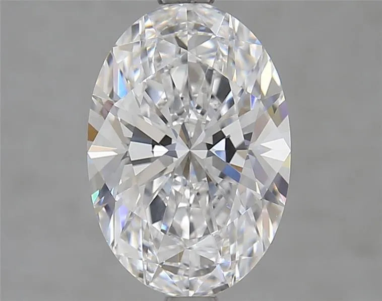 2.76ct Oval Lab Grown Diamond (Colour D, Clarity VVS1, GIA Certified)