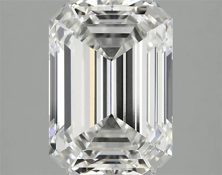 2.92ct Emerald Lab Grown Diamond (Colour F, Clarity VVS2, IGI Certified)