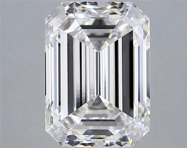 5.00ct Emerald Lab Grown Diamond (Colour F, Clarity VVS2, IGI Certified)