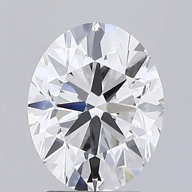 3.00ct Oval Lab Grown Diamond (Colour D, Clarity VVS2, IGI Certified)
