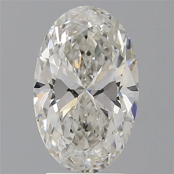 3.00ct Oval Lab Grown Diamond (Colour G, Clarity VVS2, IGI Certified)
