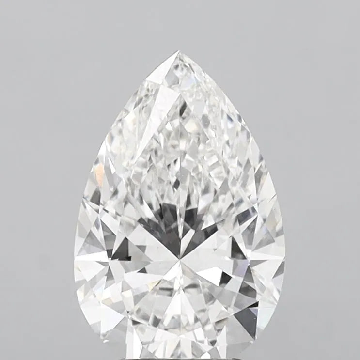 3.00ct Pear Lab Grown Diamond (Colour F, Clarity VS1, IGI Certified)