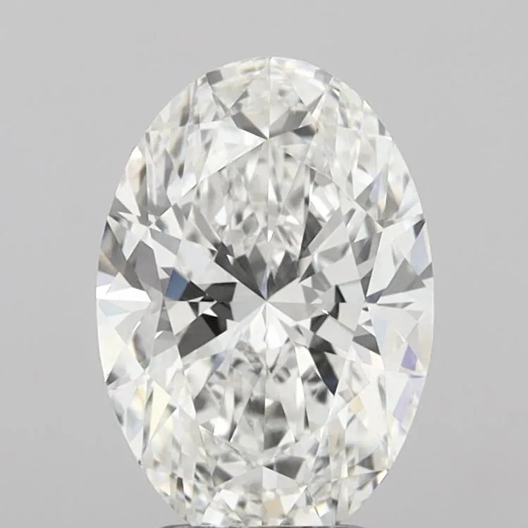 3.03ct Oval Lab Grown Diamond (Colour F, Clarity VVS2, IGI Certified)