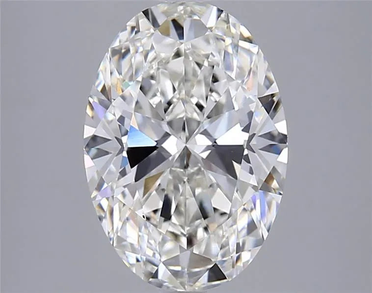 3.04ct Oval Lab Grown Diamond (Colour G, Clarity VVS2, IGI Certified)
