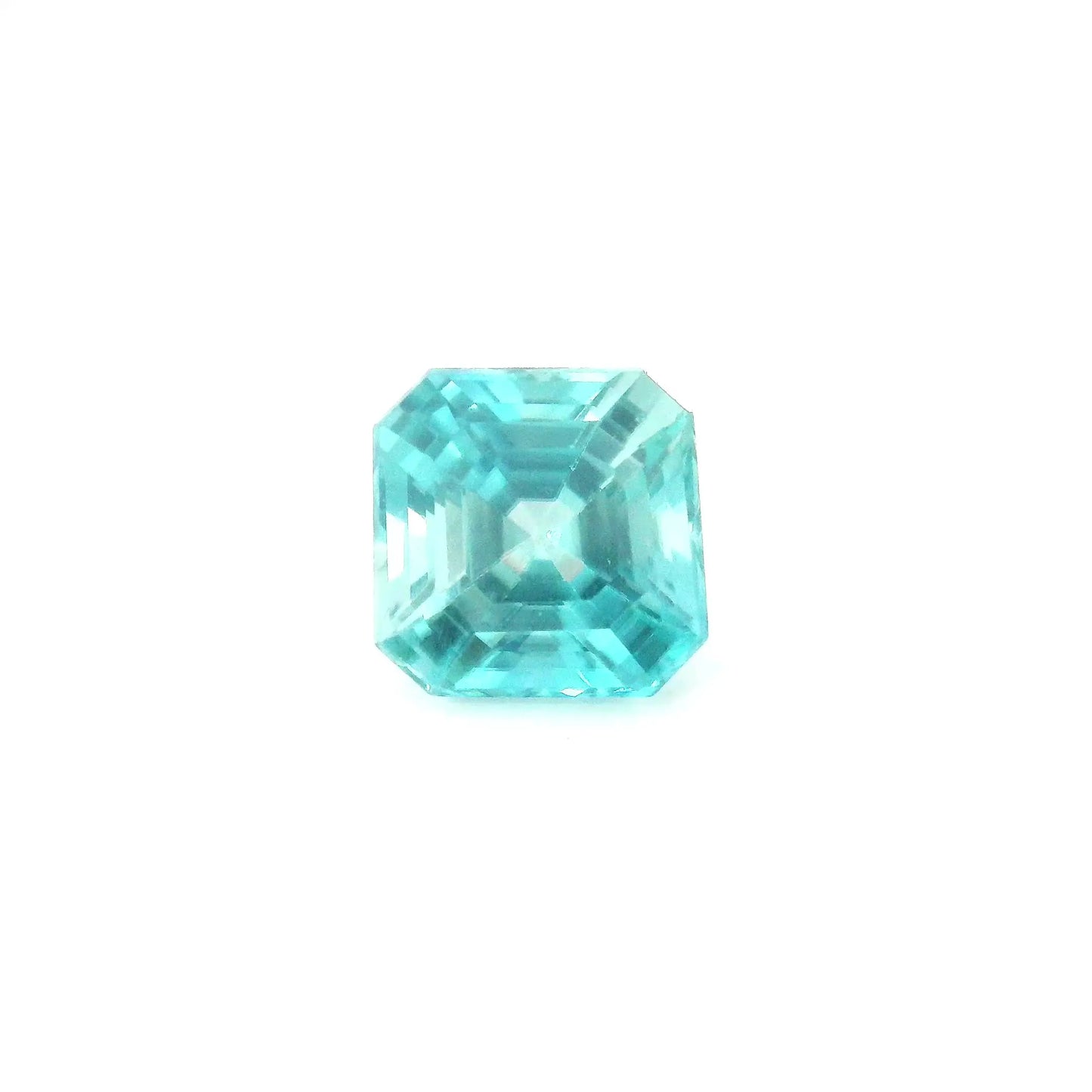 3.31ct Octagonal Natural Zircon (Colour Blue, Clarity Eye Clean, Cut Faceted)