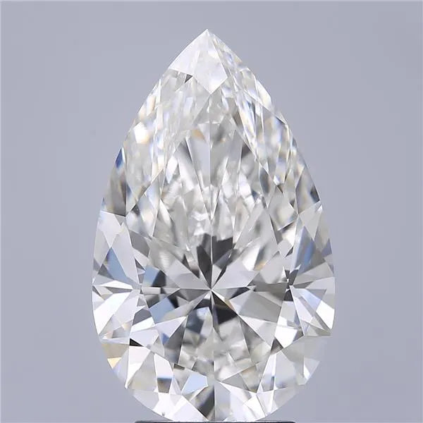 3.52ct Pear Lab Grown Diamond (Colour F, Clarity VVS1, IGI Certified)