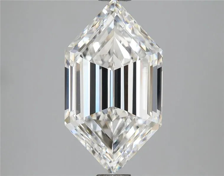 3.53ct Hexagonal Lab Grown Diamond (Colour E, Clarity VVS2, IGI Certified)