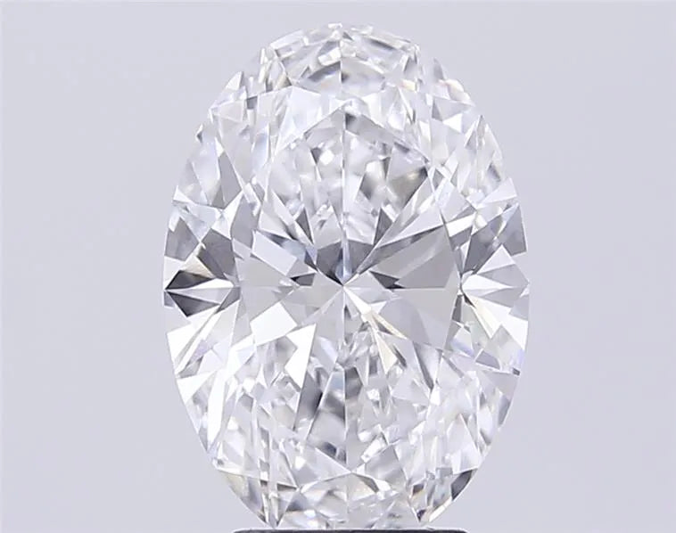 3.53ct Oval Lab Grown Diamond (Colour F, Clarity VS1, IGI Certified)