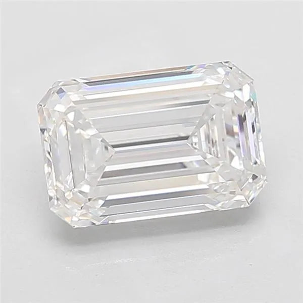 4.04ct Emerald Lab Grown Diamond (Colour E, Clarity VVS1, IGI Certified)