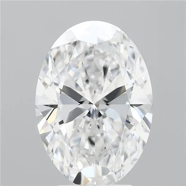 4.07ct Oval Lab Grown Diamond (Colour E, Clarity VVS1, IGI Certified)