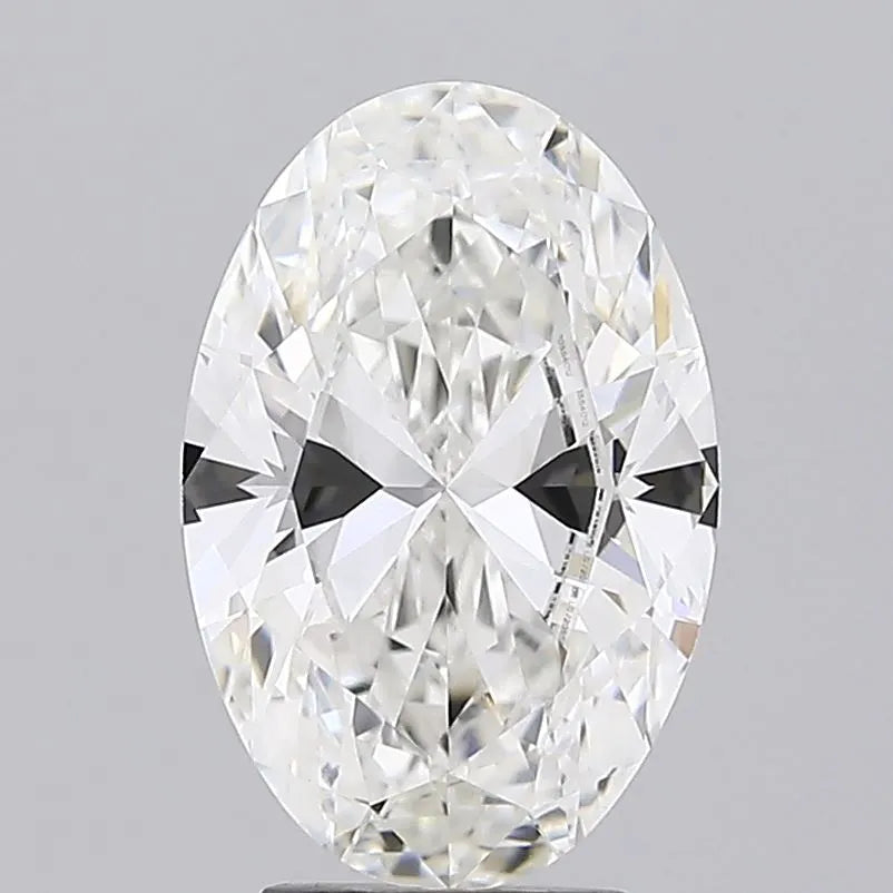 4.07ct Oval Lab Grown Diamond (Colour G, Clarity VVS2, IGI Certified)
