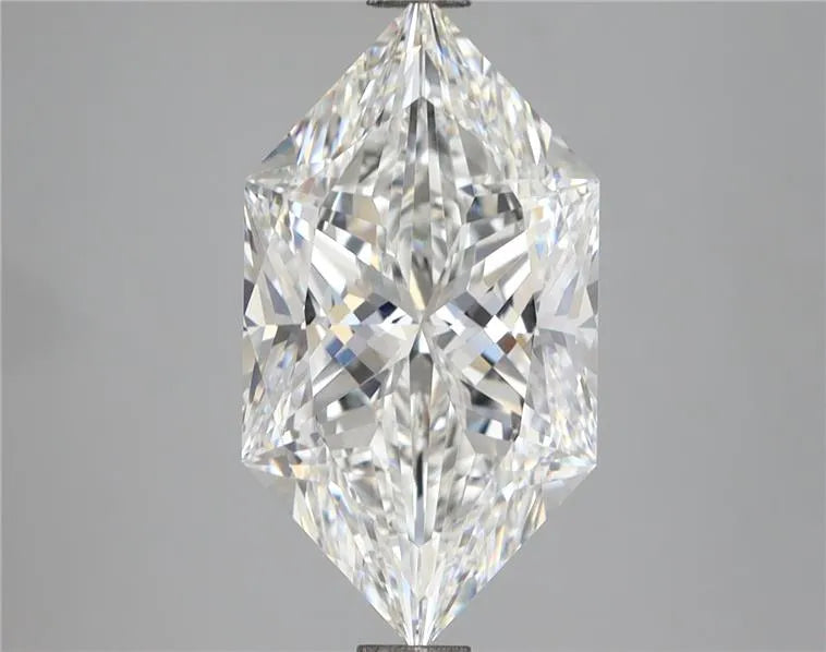 4.09ct Hexagonal Lab Grown Diamond (Colour F, Clarity VVS2, IGI Certified)
