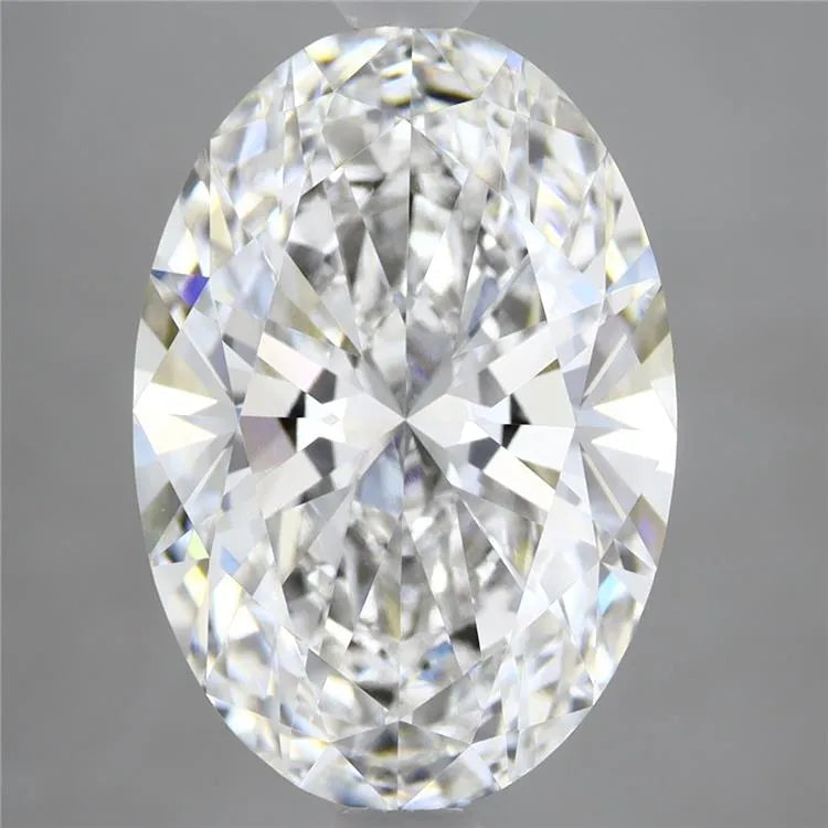 4.96ct Oval Lab Grown Diamond (Colour E, Clarity VVS2, IGI Certified)