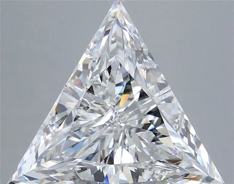5.01ct Triangular Lab Grown Diamond (Colour D, Clarity VVS2, IGI Certified)