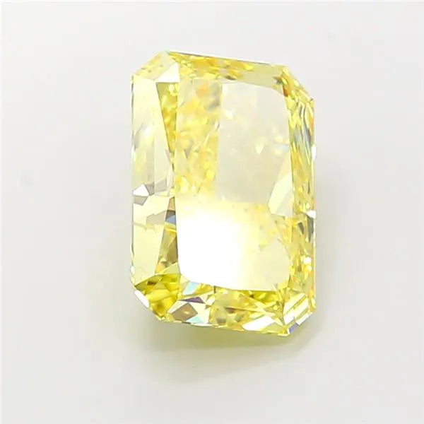5.58ct Radiant Lab Grown Diamond (Colour Fancy Vivid Yellow, Clarity VVS2, IGI Certified)