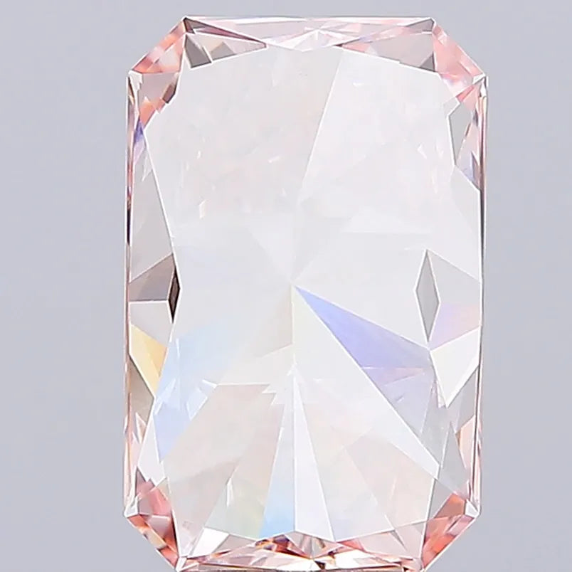 7.07ct Radiant Lab Grown Diamond (Colour Fancy Vivid Pink, Clarity VVS2, IGI Certified)