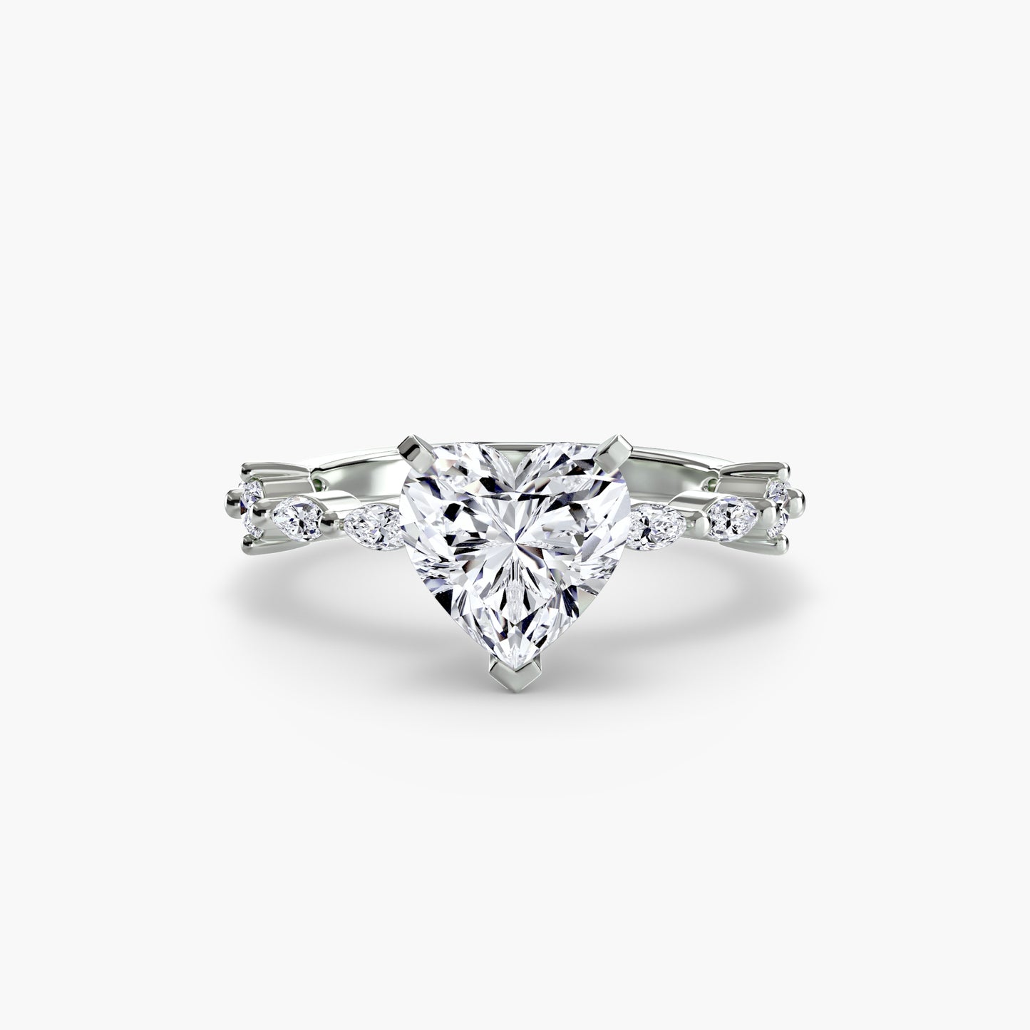 The "Havana" Solitaire with Eternity Pavé