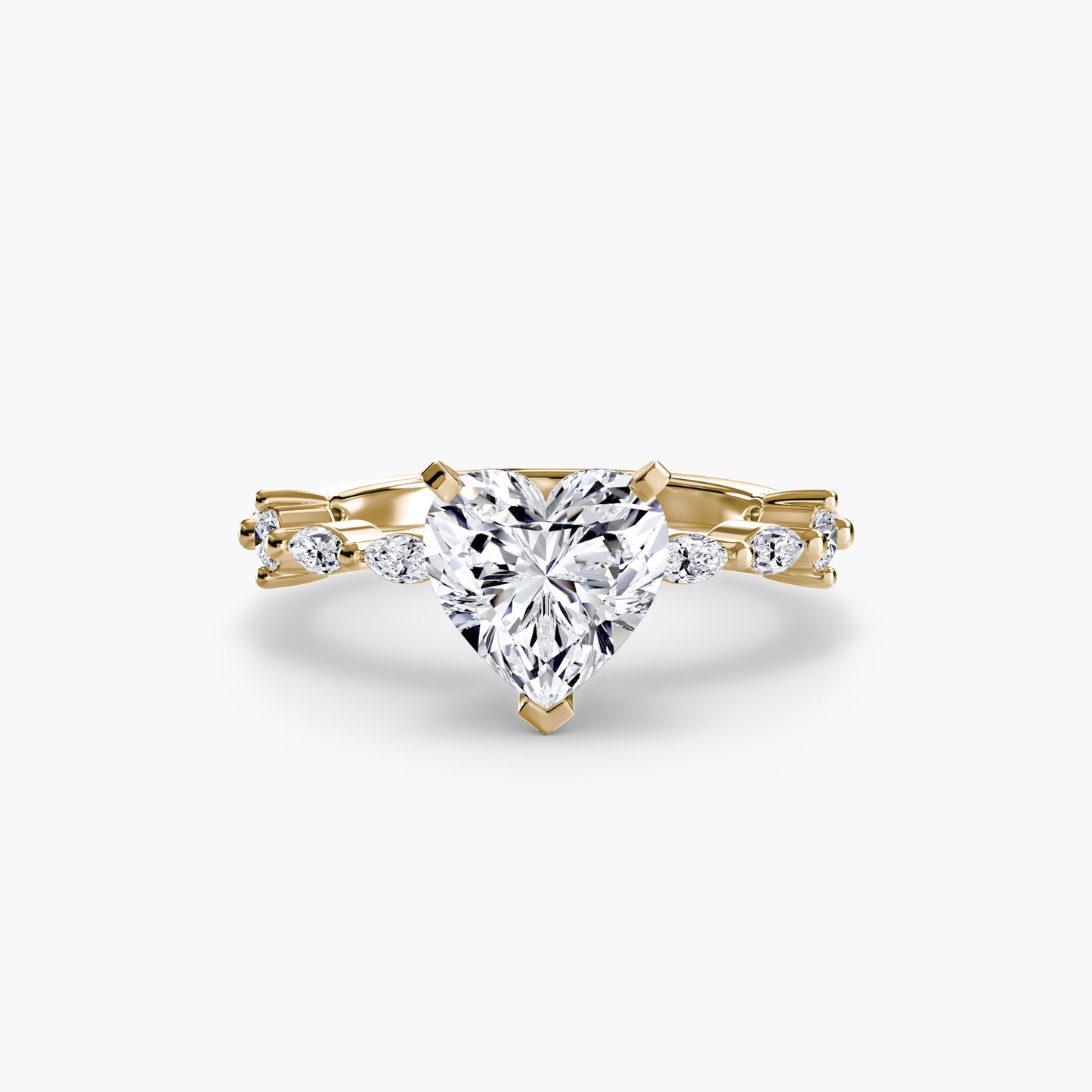 The "Havana" Solitaire with Eternity Pavé