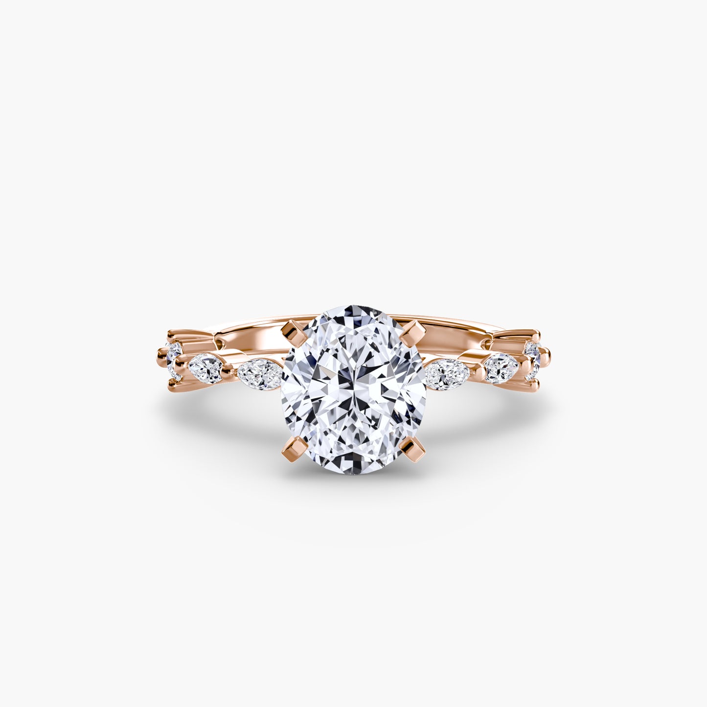 The "Havana" Solitaire with Eternity Pavé
