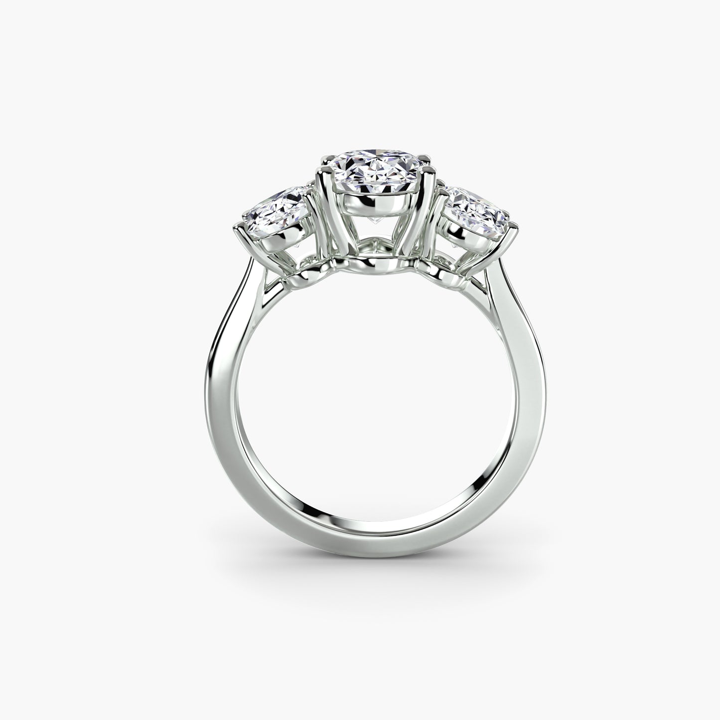 The "Barcelona" Trilogy Oval Ring