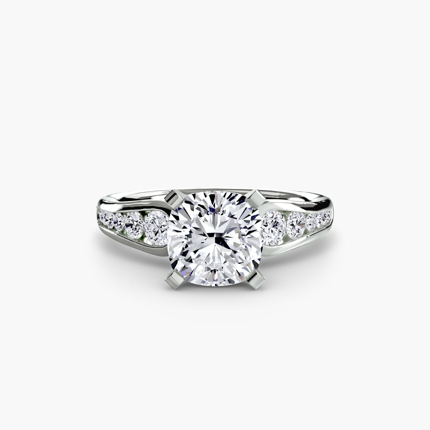 The "Hanoi" Solitaire with Pavé