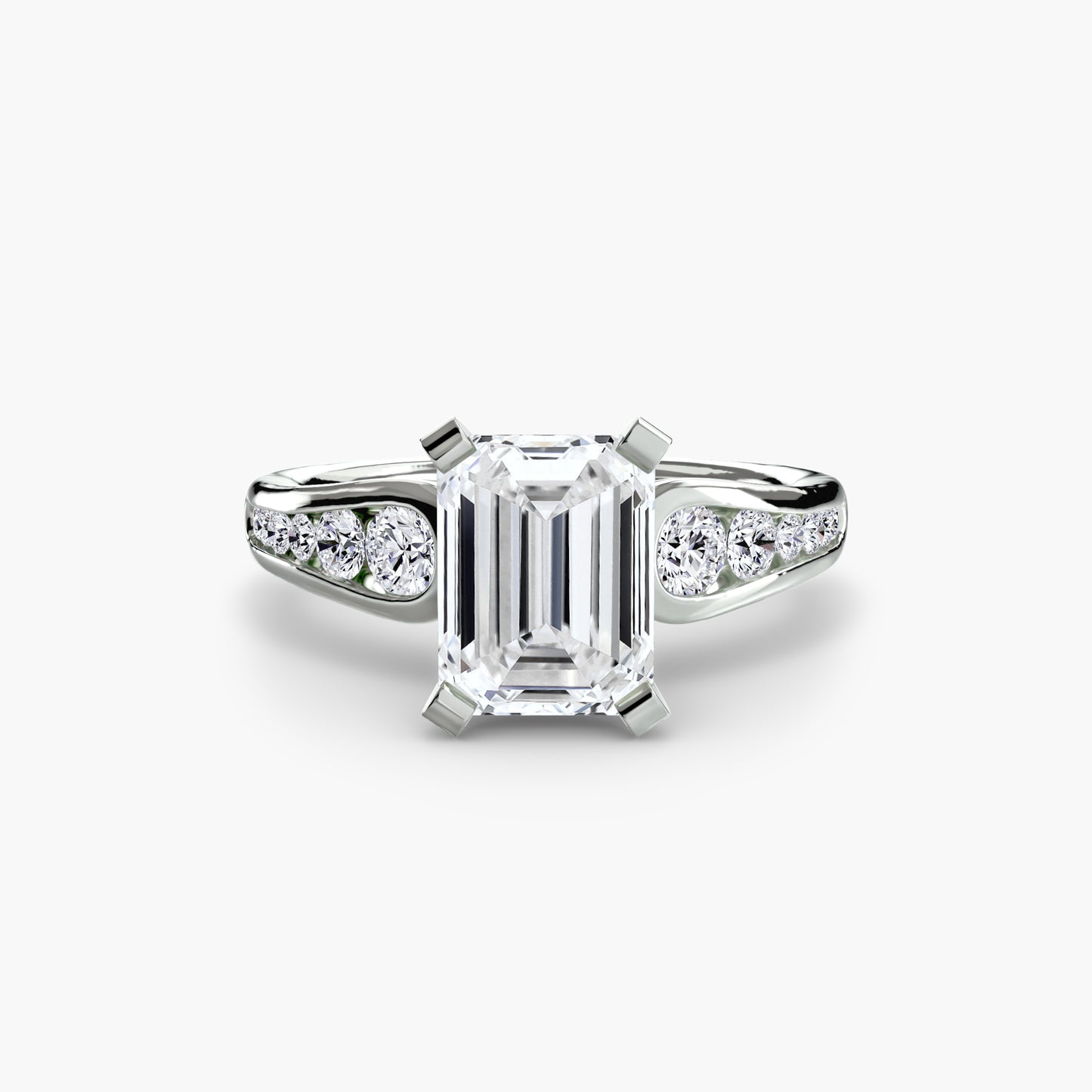 The "Hanoi" Solitaire with Pavé