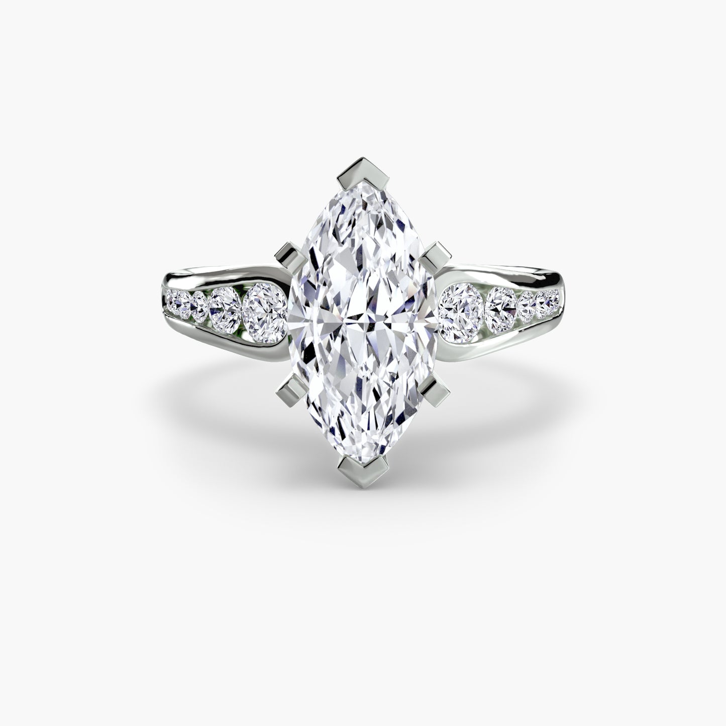 The "Hanoi" Solitaire with Pavé