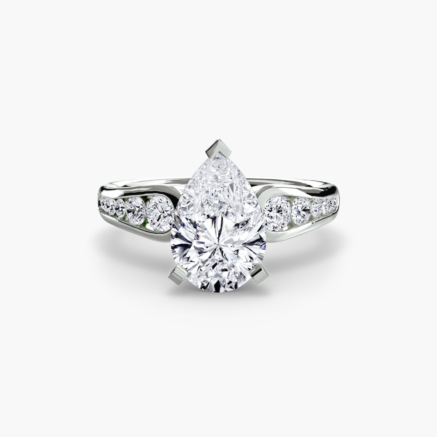 The "Hanoi" Solitaire with Pavé