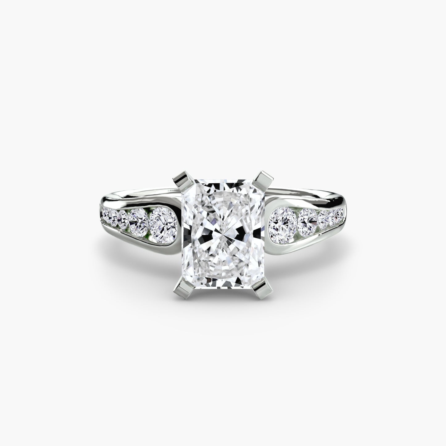 The "Hanoi" Solitaire with Pavé