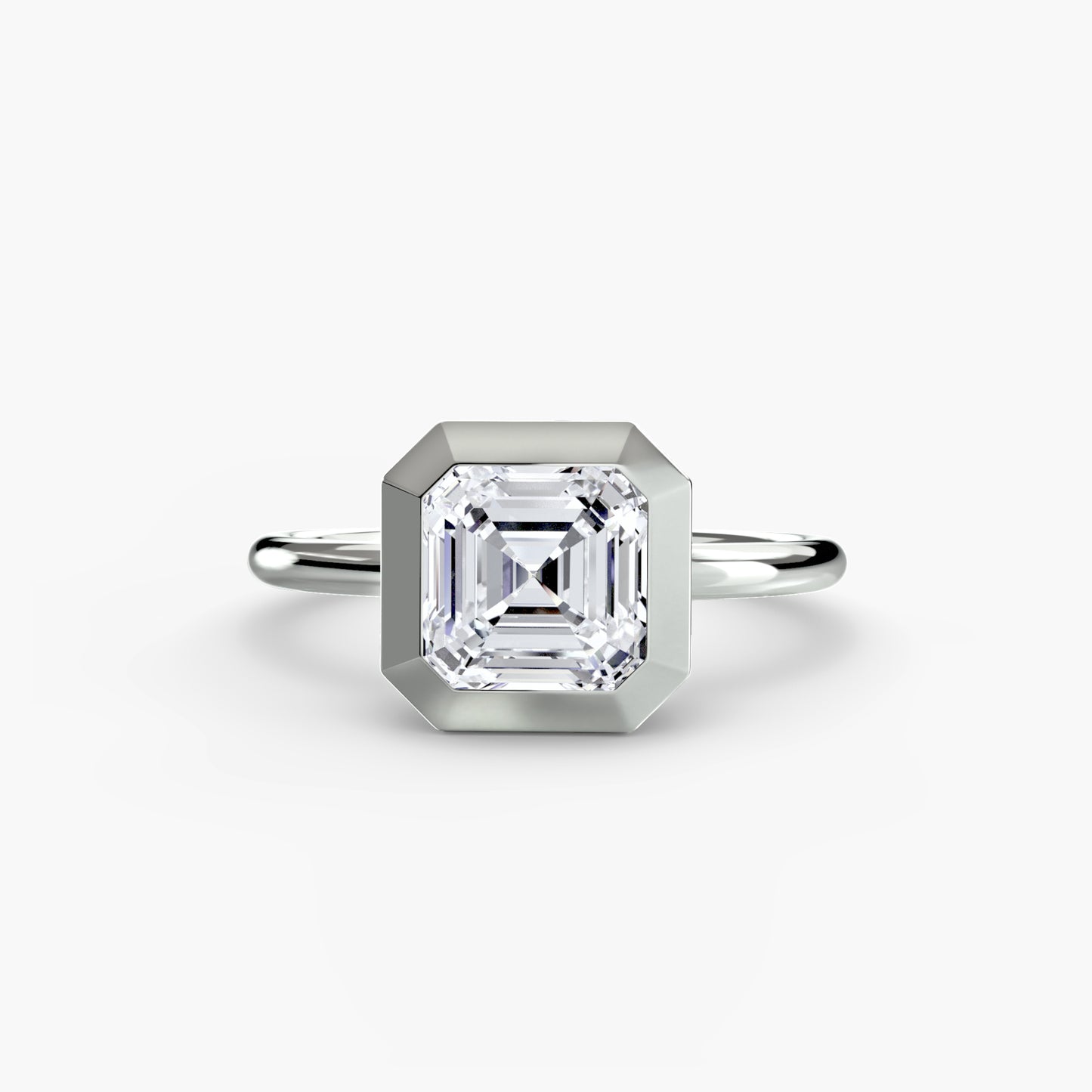 The "Stockholm" Bezel Set Solitaire