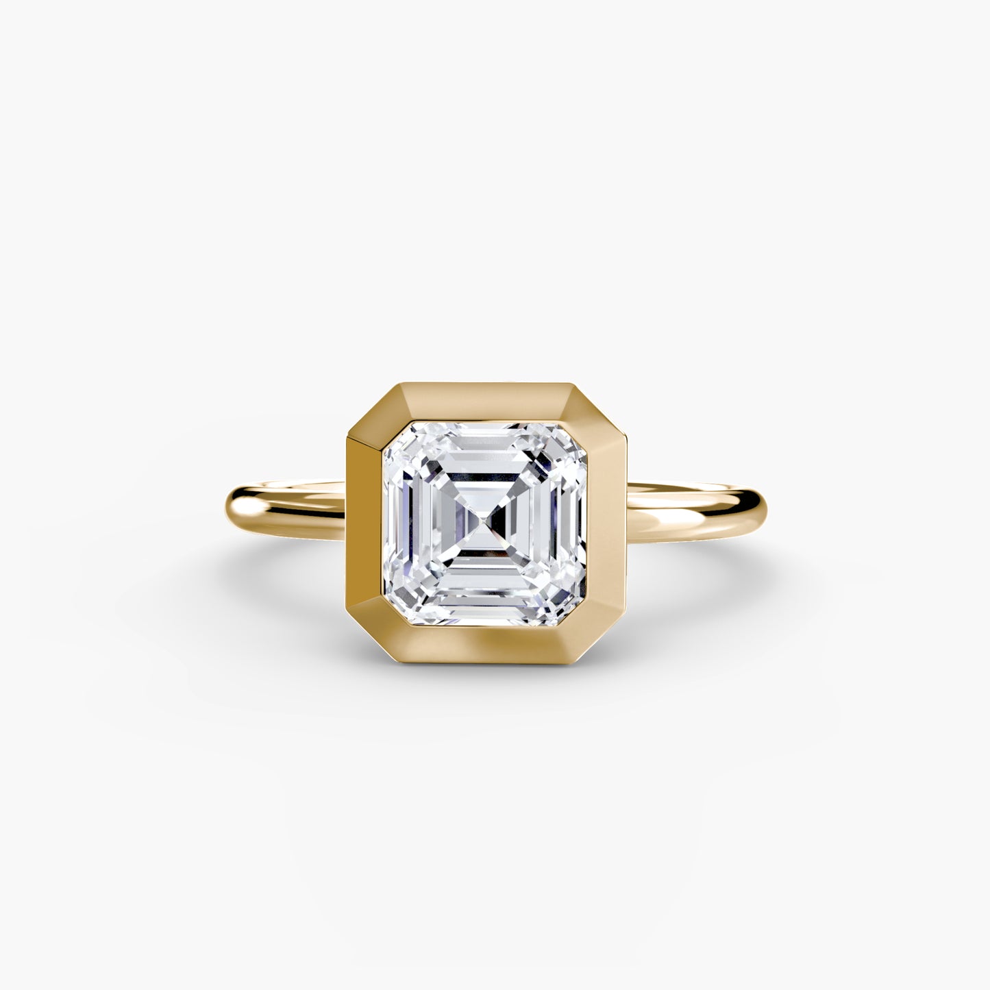 The "Stockholm" Bezel Set Solitaire