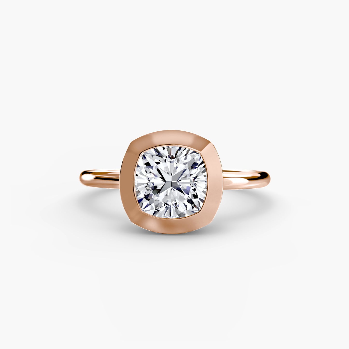 The "Stockholm" Bezel Set Solitaire