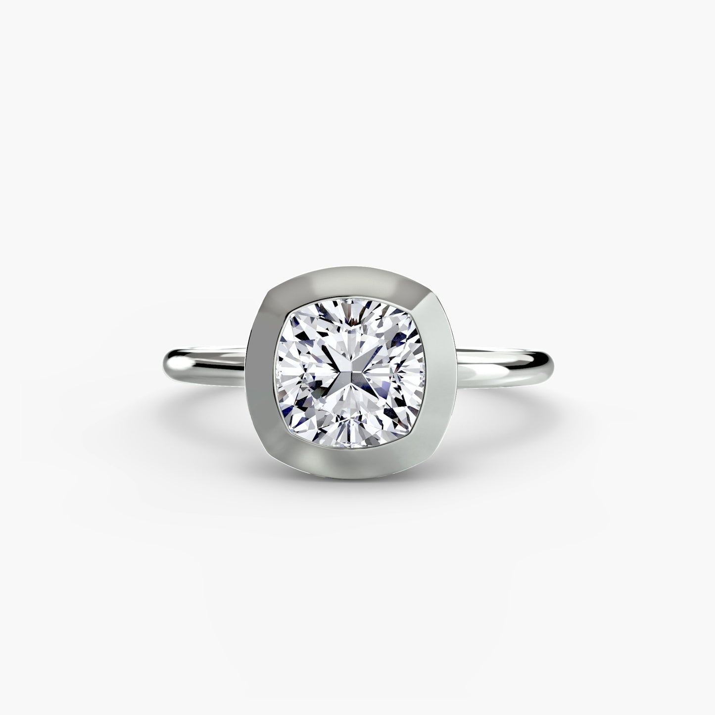 The "Stockholm" Bezel Set Solitaire