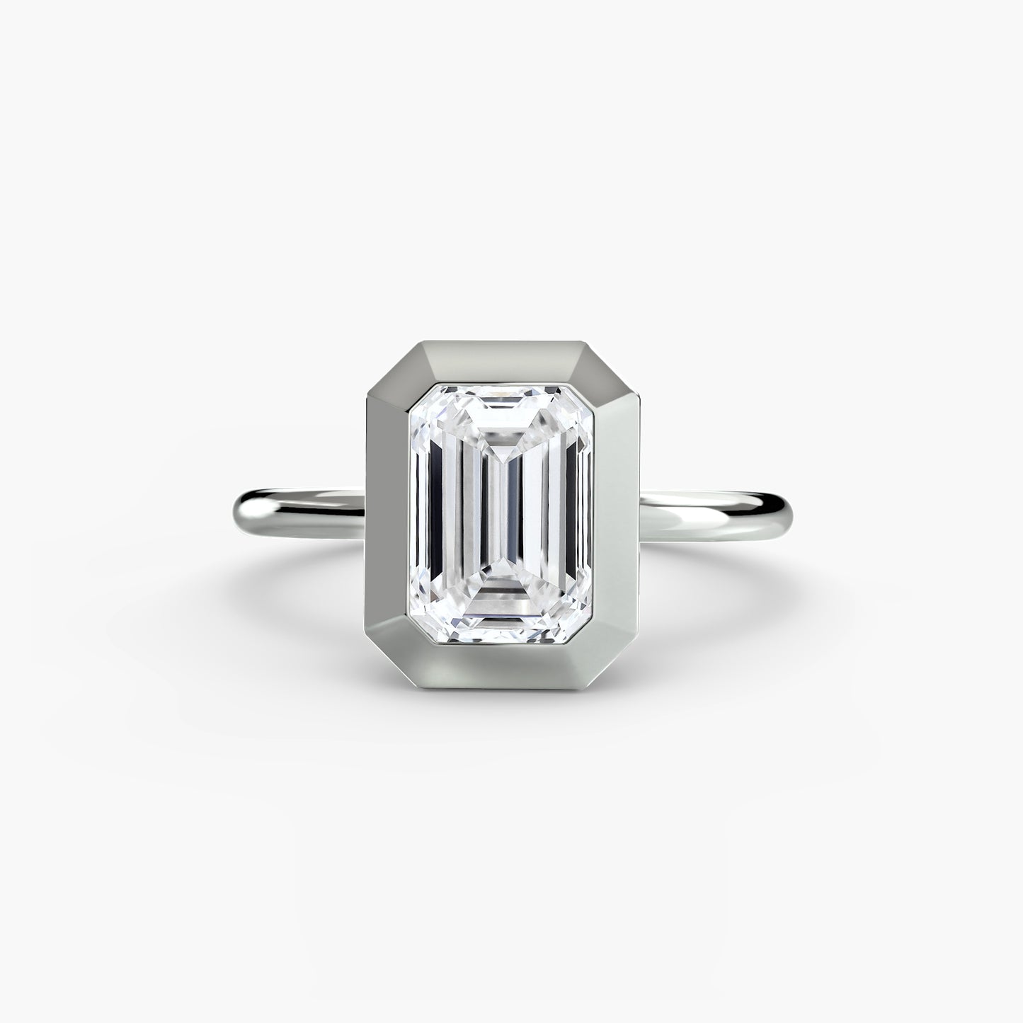 The "Stockholm" Bezel Set Solitaire