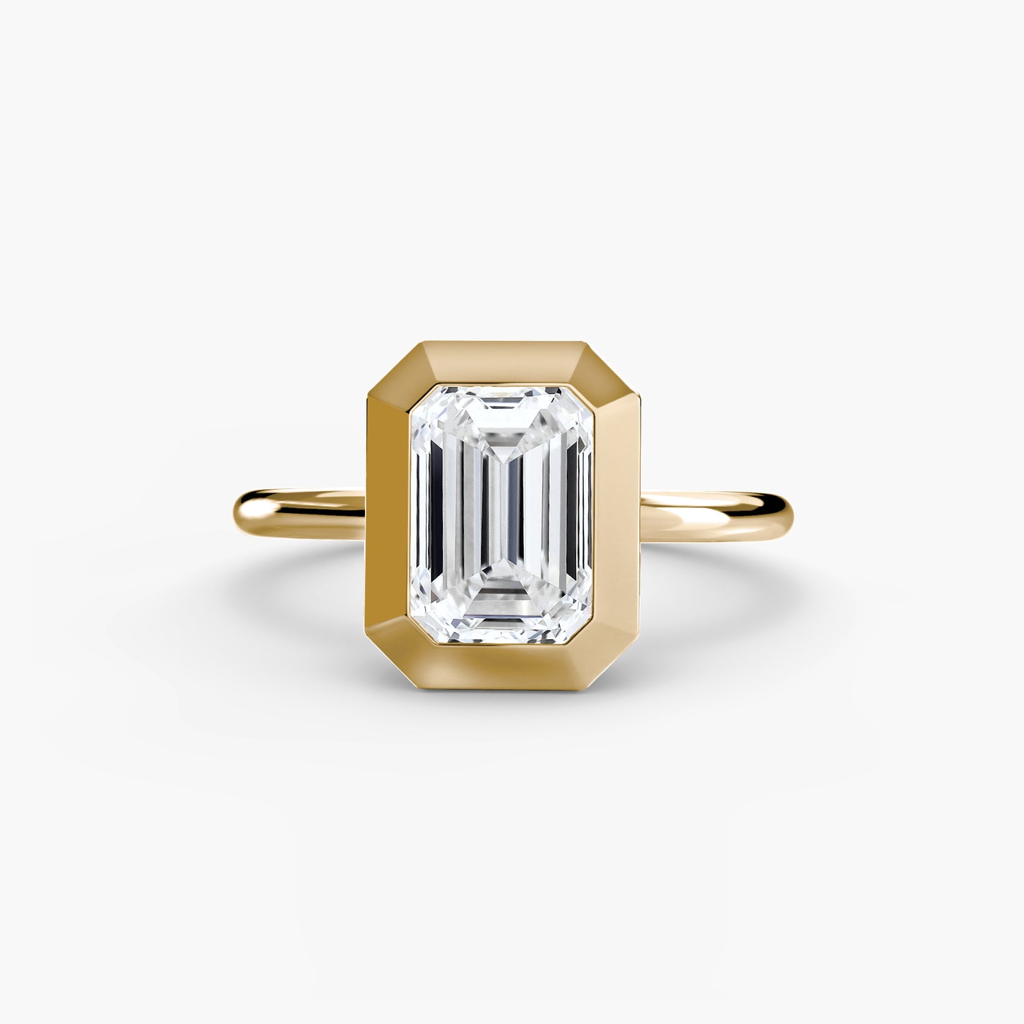 The "Stockholm" Bezel Set Solitaire