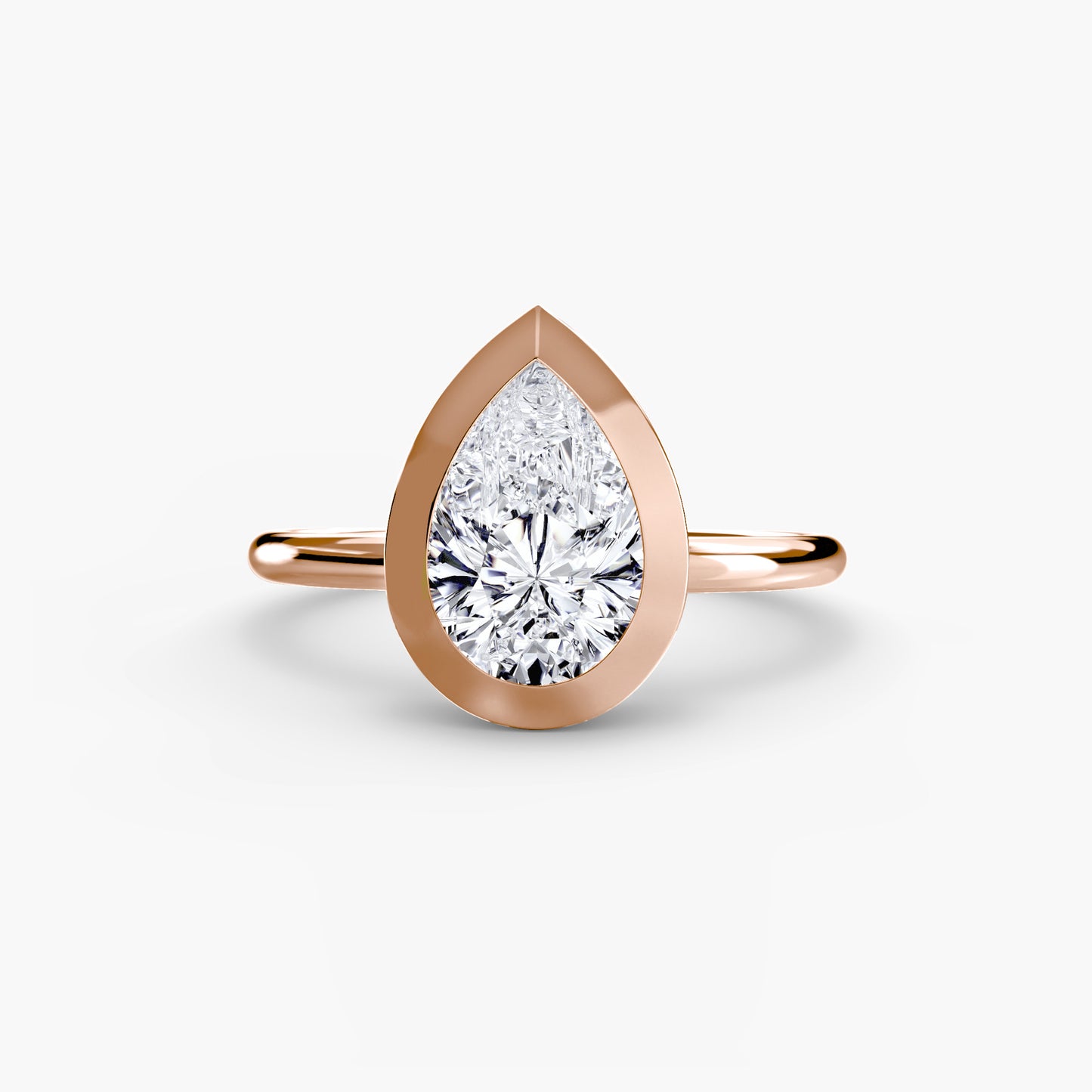 The "Stockholm" Bezel Set Solitaire