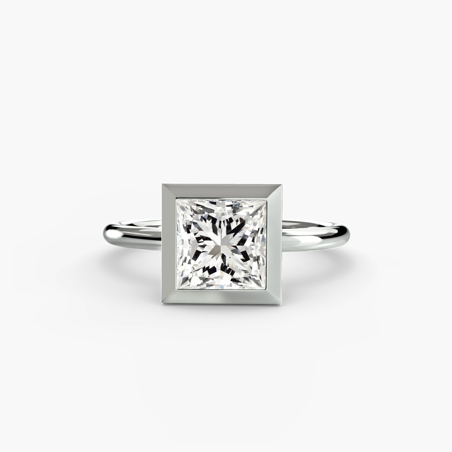 The "Stockholm" Bezel Set Solitaire