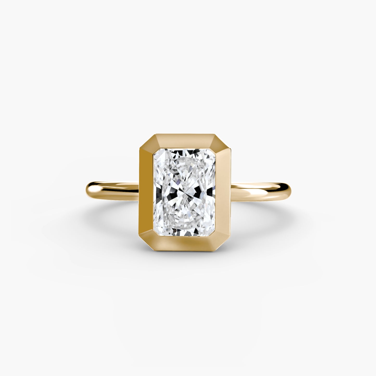 The "Stockholm" Bezel Set Solitaire