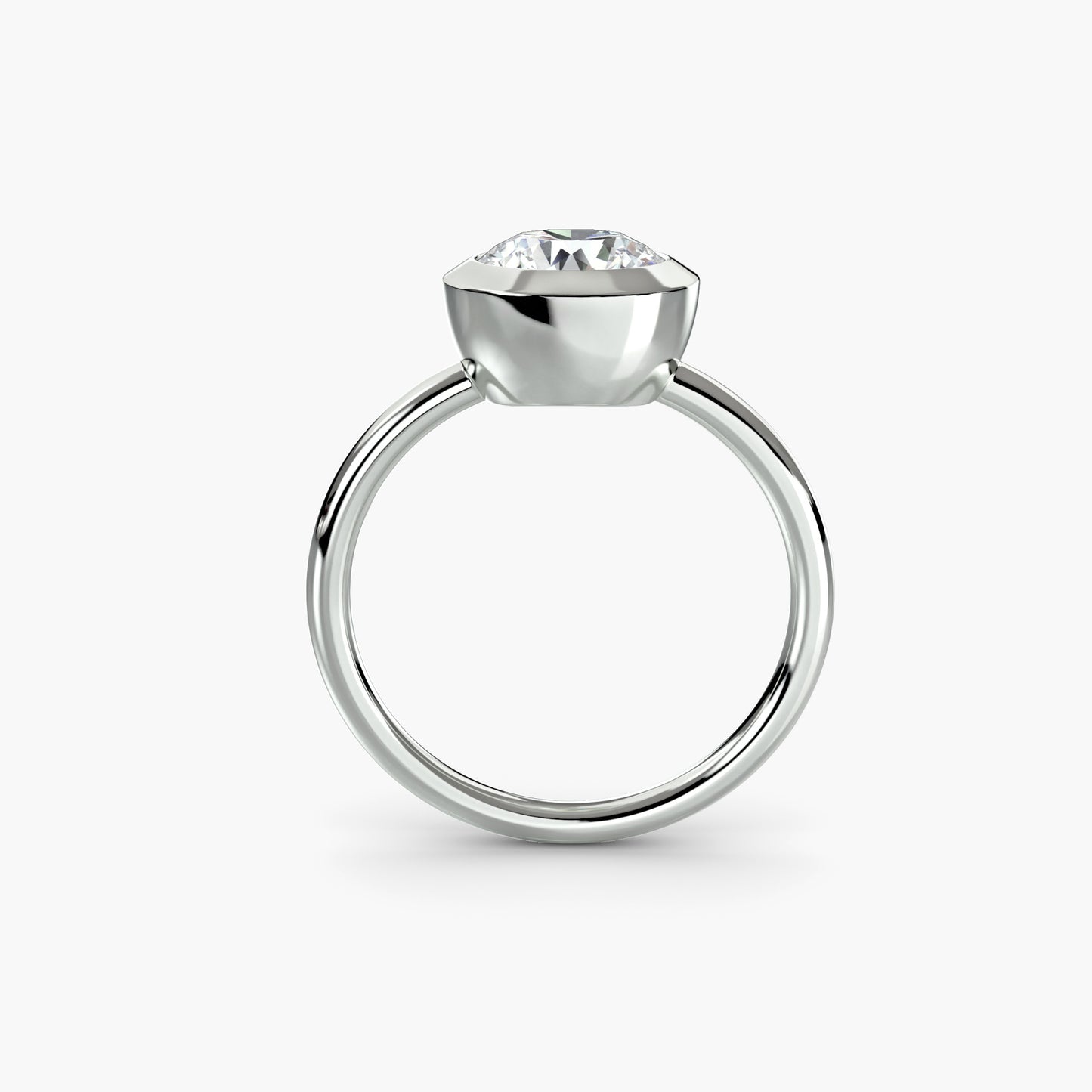 The "Stockholm" Bezel Set Solitaire