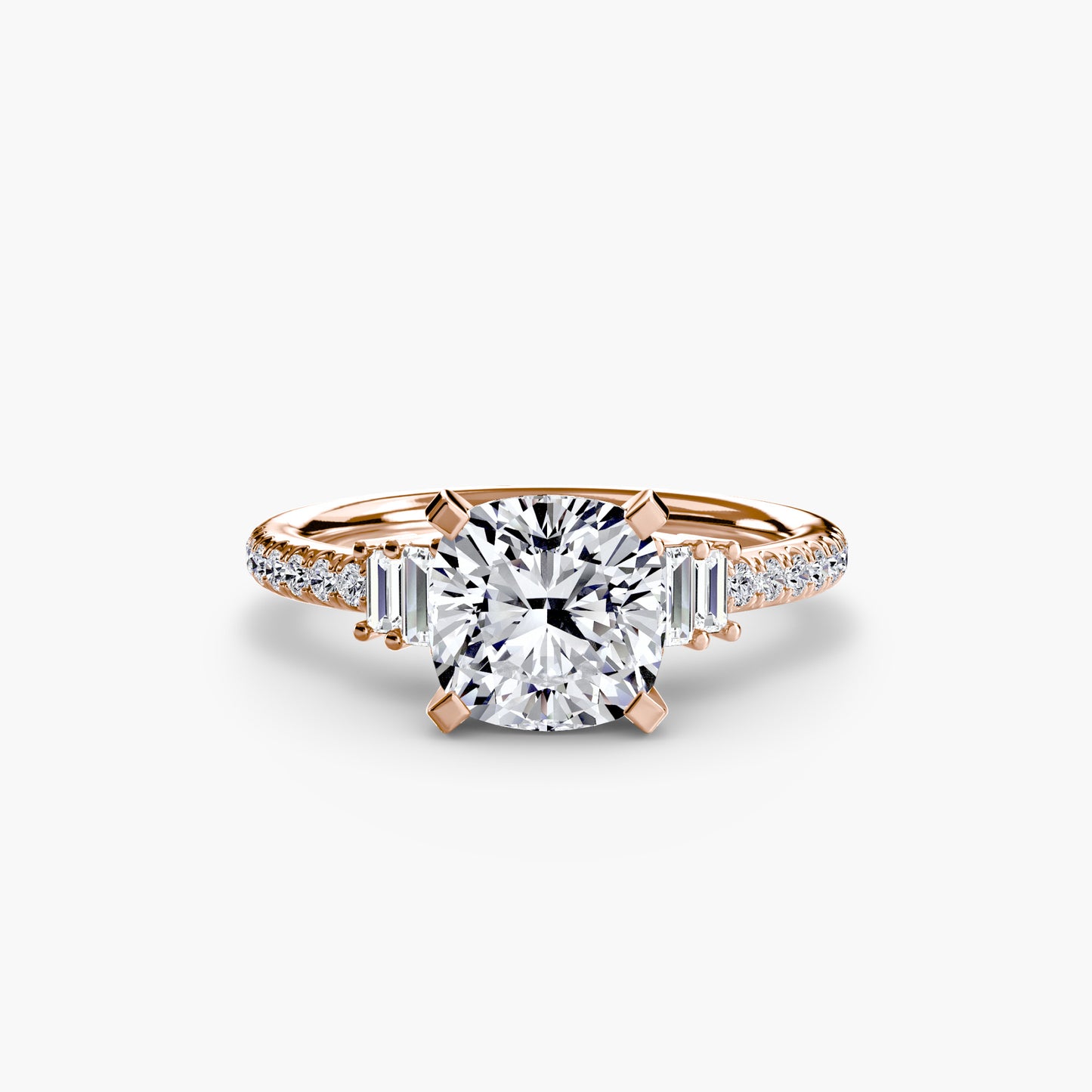 The "Copenhagen" Solitaire with Pavé